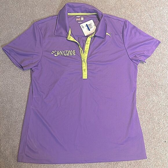 Rare! Puma Women’s Drycell Anytime Fitness Polo! - Picture 1 of 8